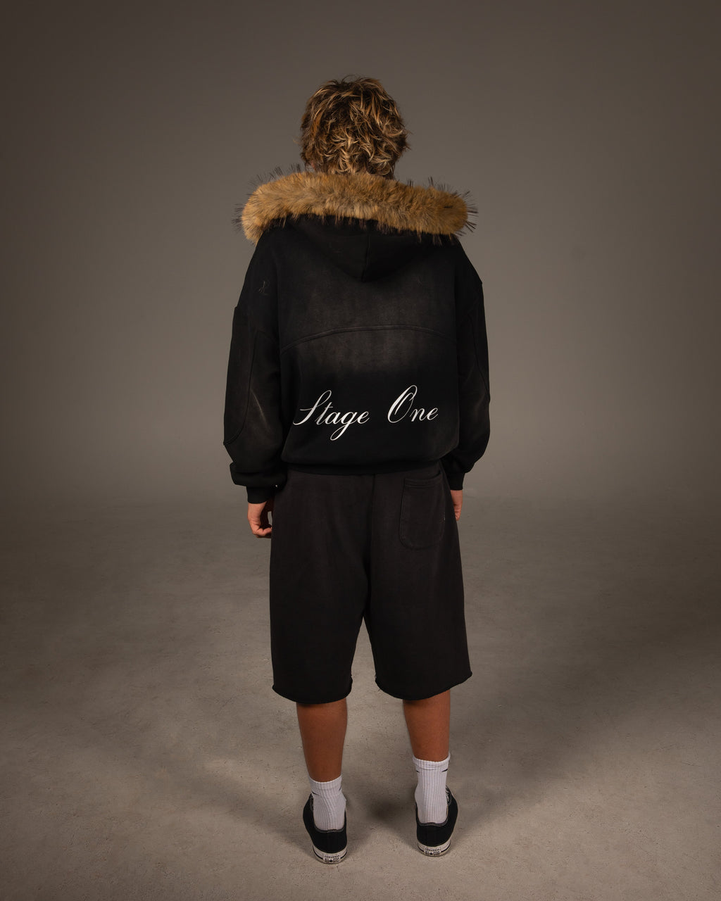 Reset Faux Fur Detachable Hoodie