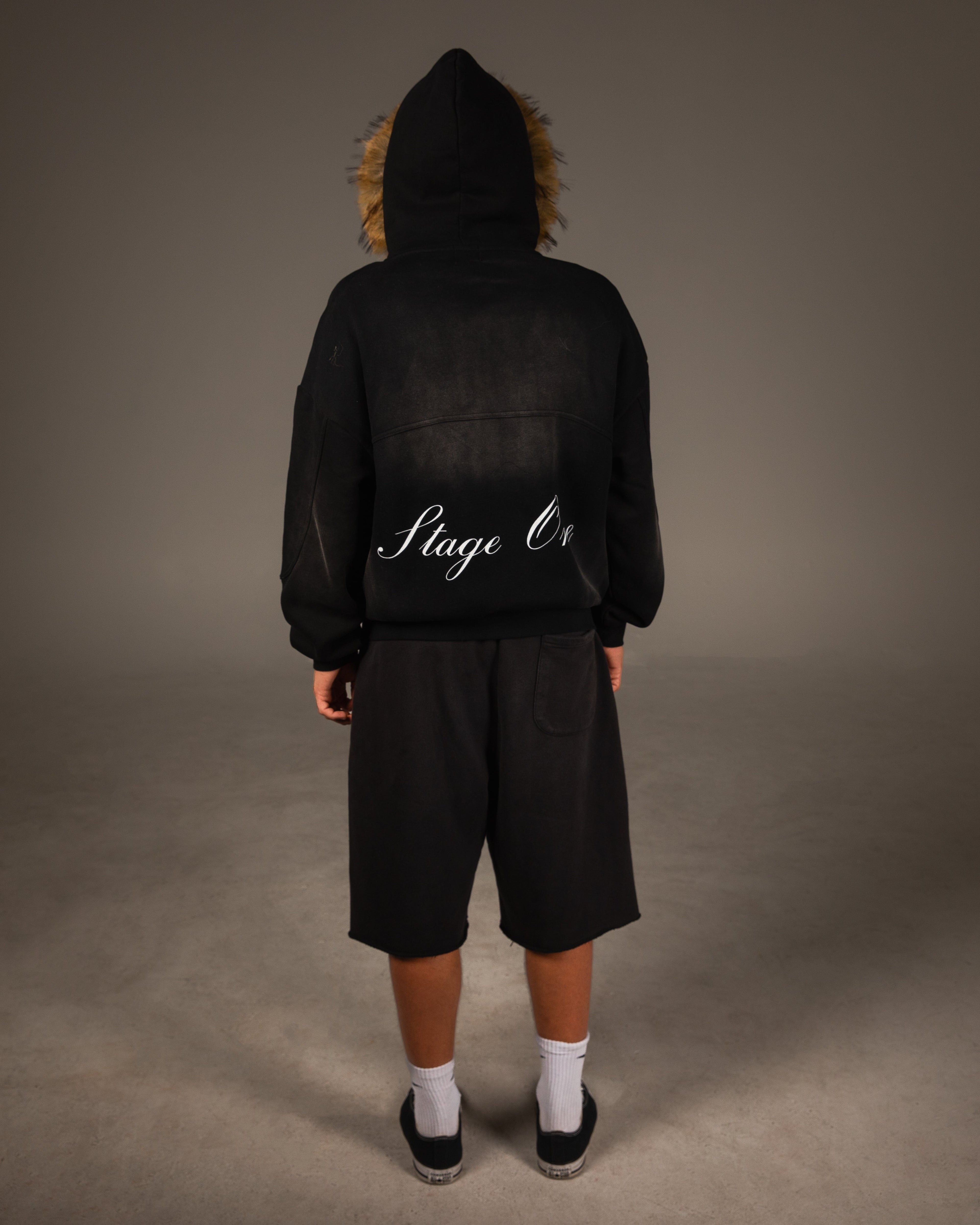 Reset Faux Fur Detachable Hoodie